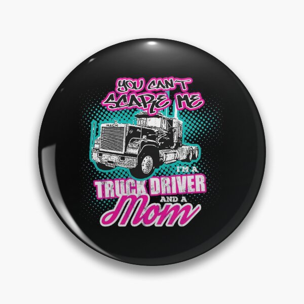 Item preview, trucker you cant scare a truck driver and a mom designed and sold by rewostex70.
