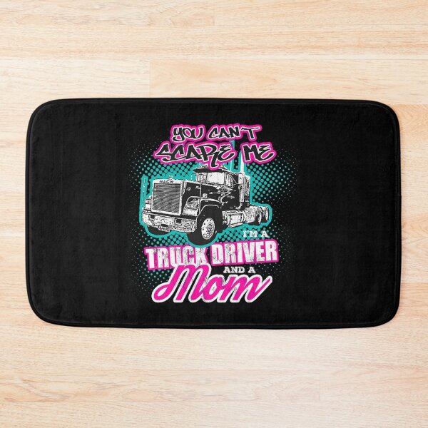 Item preview, trucker you cant scare a truck driver and a mom designed and sold by rewostex70.