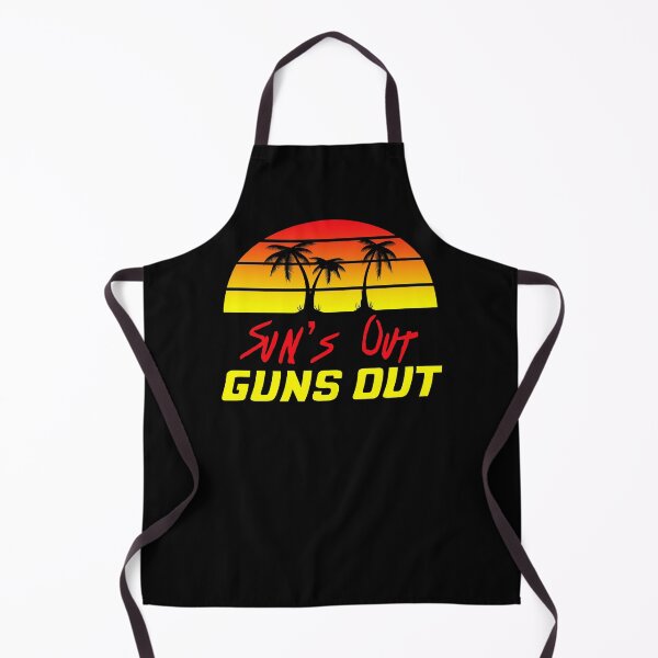 Item preview, Sun is Out Guns Out Retro 80s designed and sold by JukeLox.