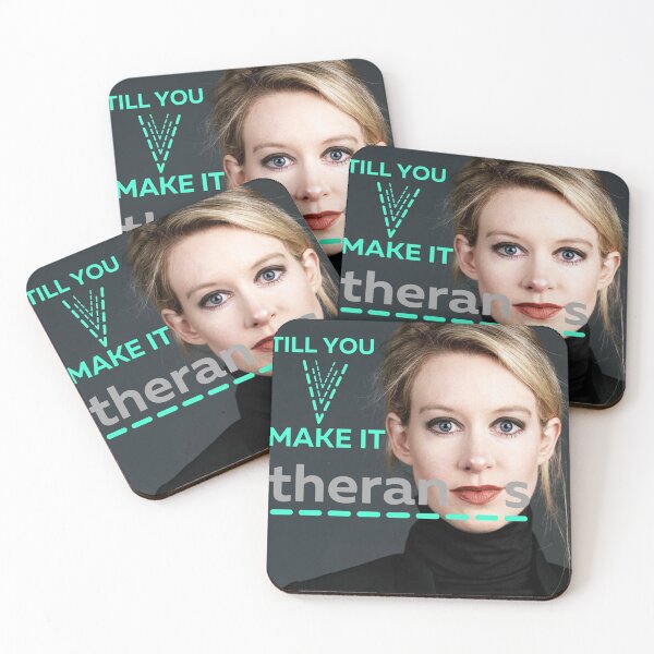 Artikelvorschau, Elizabeth Holmes Theranos täuschen es vor, bis Sie es fotografisch machen entworfen und verkauft von winstonclarker.
