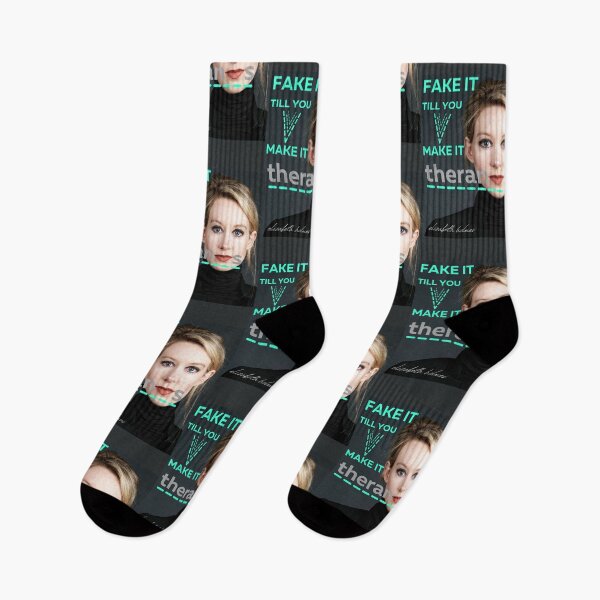 Item preview, elizabeth holmes theranos  fake it till you make it Photographic designed and sold by winstonclarker.