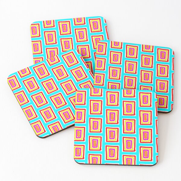 Item preview, Rectangular drawing with vivid colours - Abstract designed and sold by AlessiaCar.