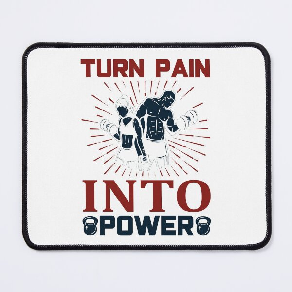 Item preview, Turn pain into power! designed and sold by BuddyBoots.