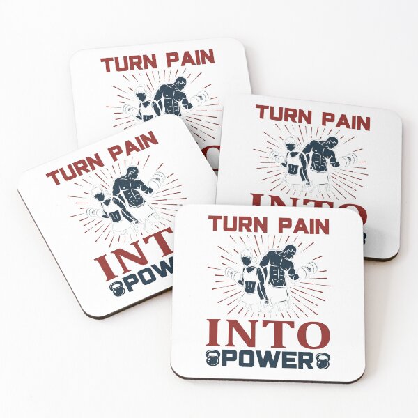 Item preview, Turn pain into power! designed and sold by BuddyBoots.