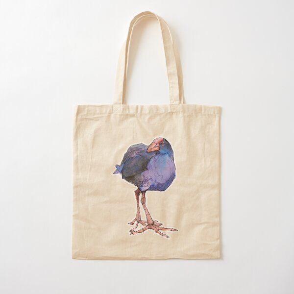 Native Bird - Pukeko Cotton Tote Bag