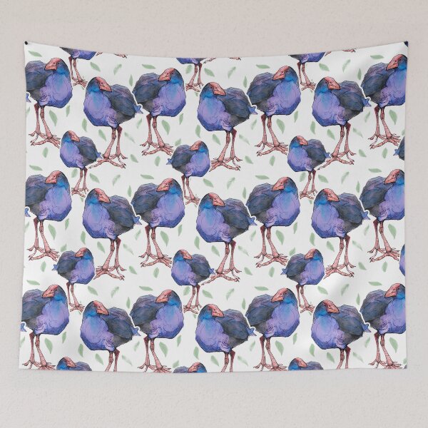 Item preview, Native Bird - Pukeko designed and sold by mickeyila.
