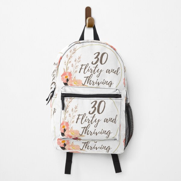Item preview, 30 Flirty And Thriving Cute Floral 30th Birthday designed and sold by NishiiAgrawal.