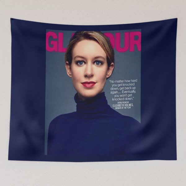 Item preview, Elizabeth Holmes Theranos  Poster designed and sold by winstonclarker.