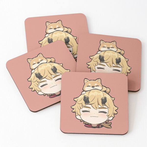 Item preview, Thoma | Genshin Impact Sticker "Shiba" designed and sold by Asiapenguin.