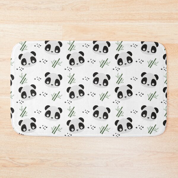 Item preview, Panda pattern  designed and sold by AllPrintsAndArt.