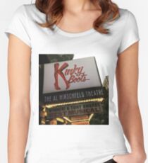 Kinky Boots Marquee Women's Fitted Scoop T-Shirt
