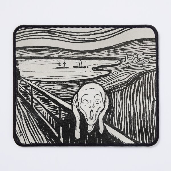 Item preview, The Scream by Edvard Munch designed and sold by two peas in a pod.