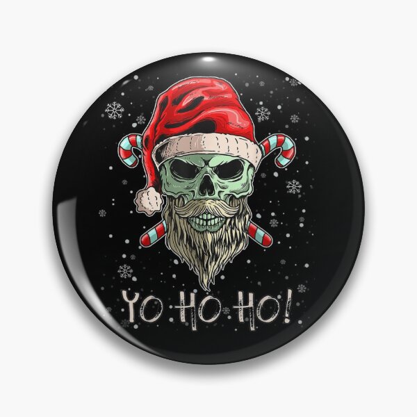 Item preview, Cool Skull Beard Santa Pirate Christmas Jolly Roger Pajamas designed and sold by michaelart18.