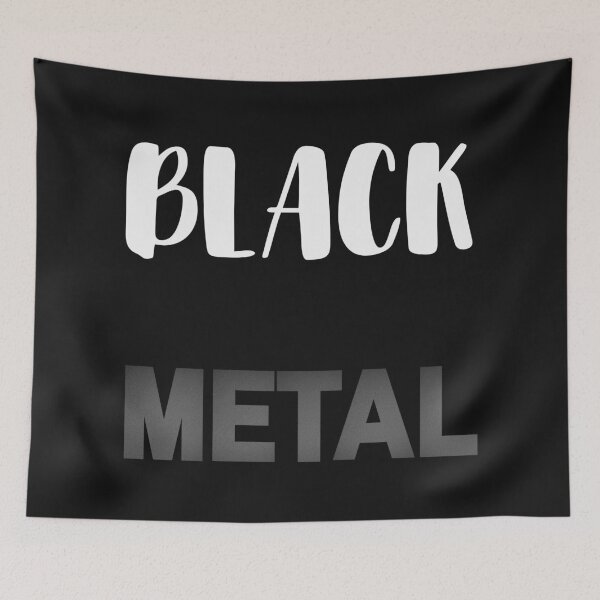 Item preview, Black Metal designed and sold by MetalRockProg.