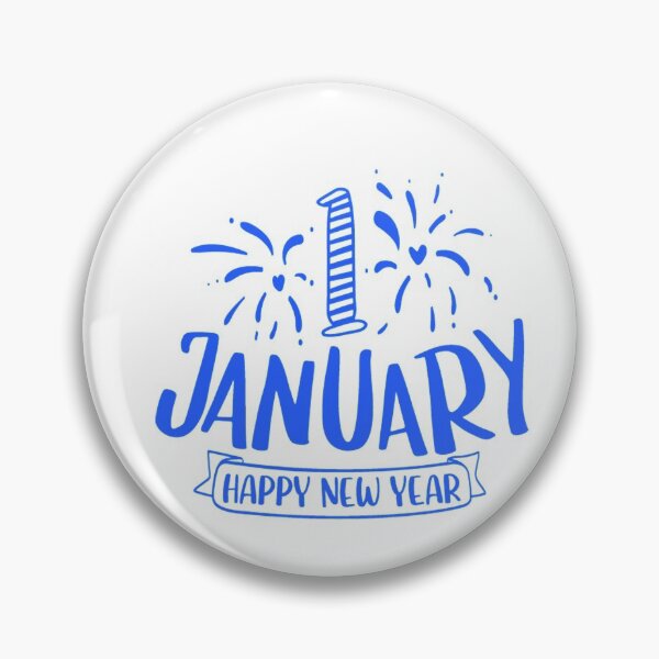 Item preview, 1 January Happy New Year Quote designed and sold by Open Canvas.