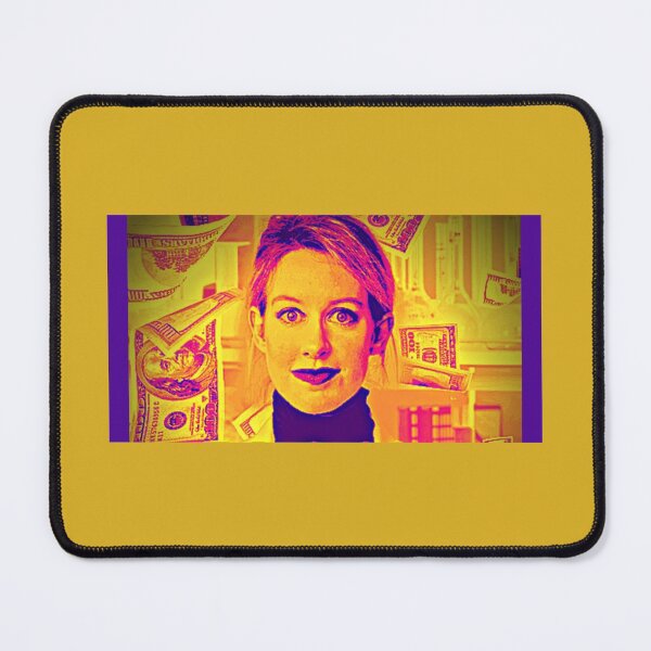 Item preview, Elizabeth Holmes Mouse Pad designed and sold by winstonclarker.