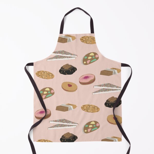 Item preview, Kiwiana snack time pattern in pink designed and sold by JJWard.