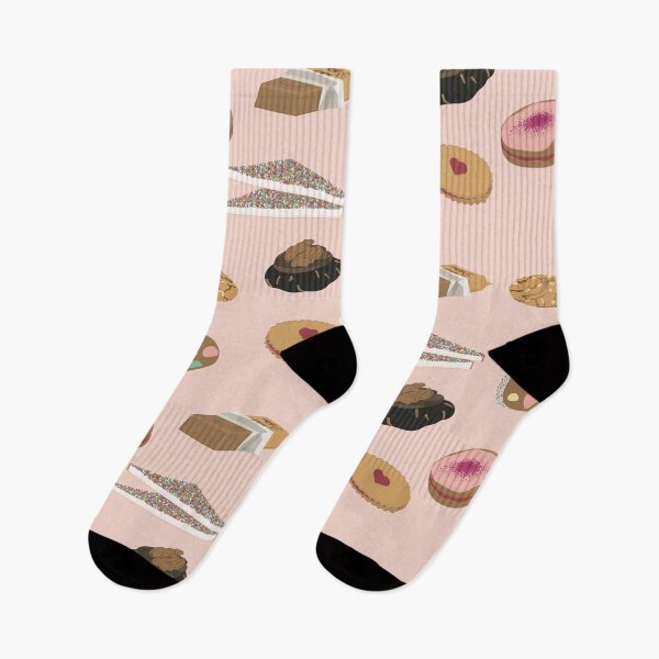 Item preview, Kiwiana snack time pattern in pink designed and sold by JJWard.