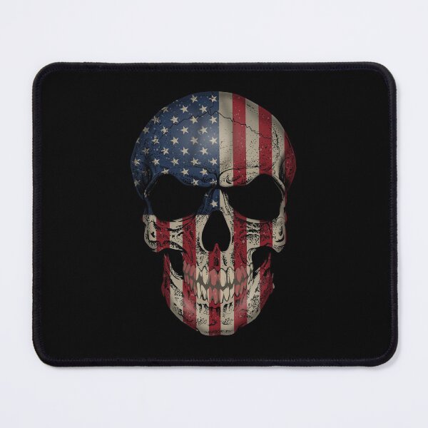 Item preview, USA American Flag SKull designed and sold by ArtistsinAction.