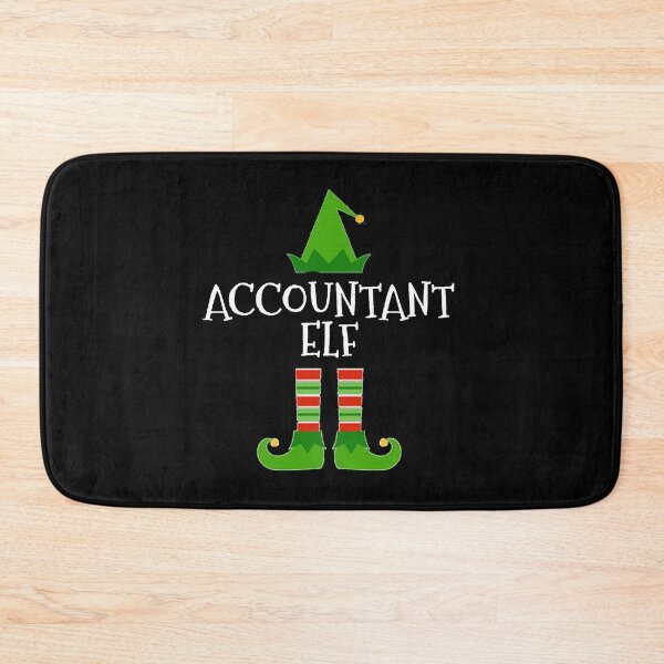 Item preview, Accountant Elf - Accounting Finance Office Christmas design designed and sold by TopRatedDesigns.