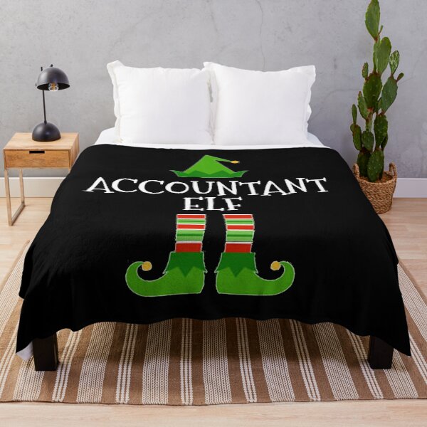 Item preview, Accountant Elf - Accounting Finance Office Christmas design designed and sold by TopRatedDesigns.