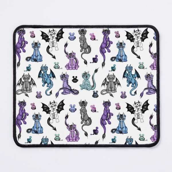 Item preview, Dragons, Dragy & Mimis white designed and sold by Pezi-Creation.