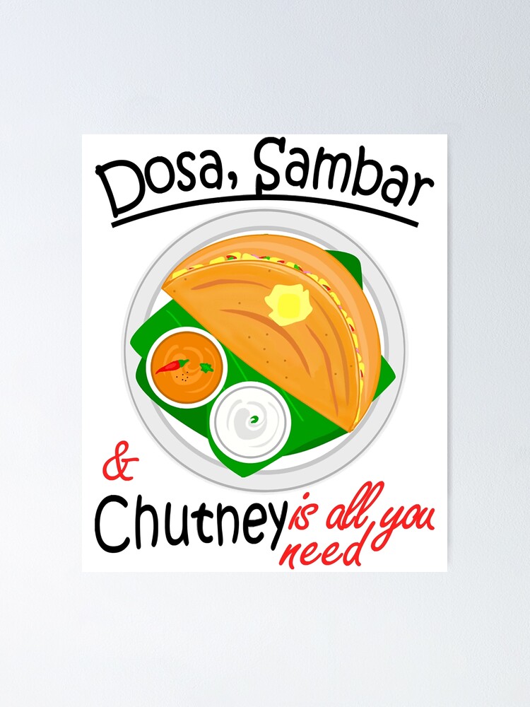 Asia South Indian Vegan Dosa Sambar Chutney Funny Graphic Gifts Asia South Indian Vegan Dosa Sambar Chutney Funny Graphic Gifts