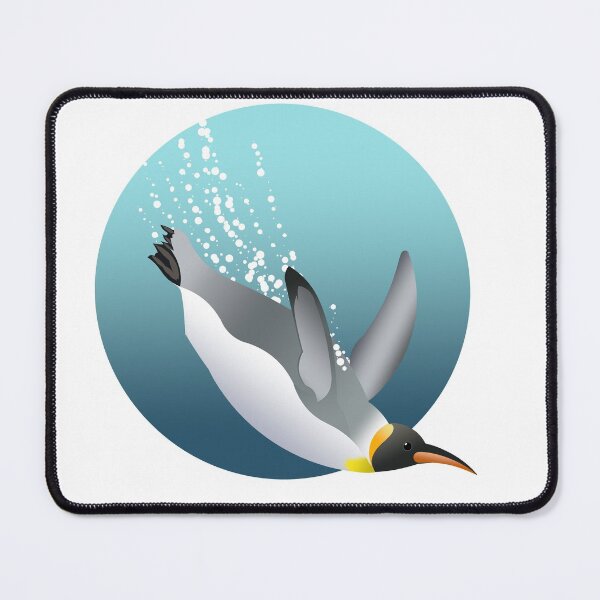 Item preview, Emperor Penguin jump diving designed and sold by ZolinStudio.
