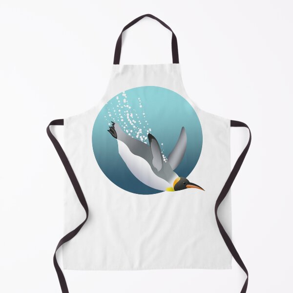 Item preview, Emperor Penguin jump diving designed and sold by ZolinStudio.