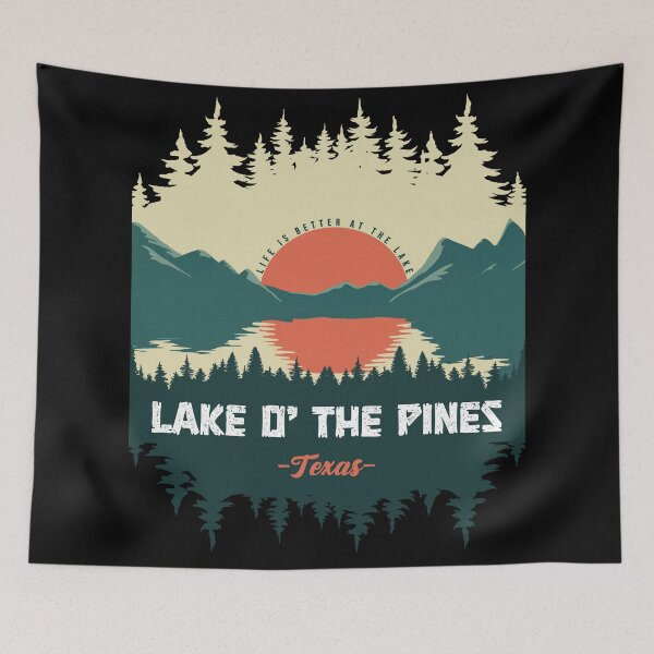 Item preview, Retro Lake O’ the Pines Texas designed and sold by Friday NightCo.