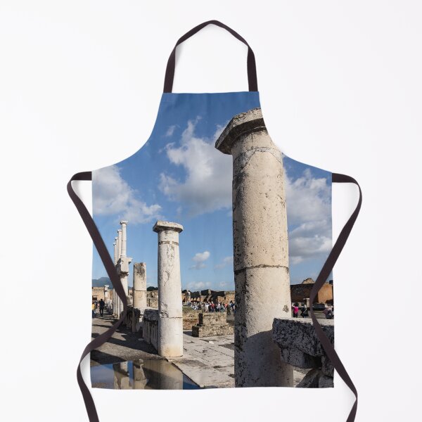 Item preview, Columns - Ancient Pompeii Roman Forum designed and sold by Georgia Mizuleva.
