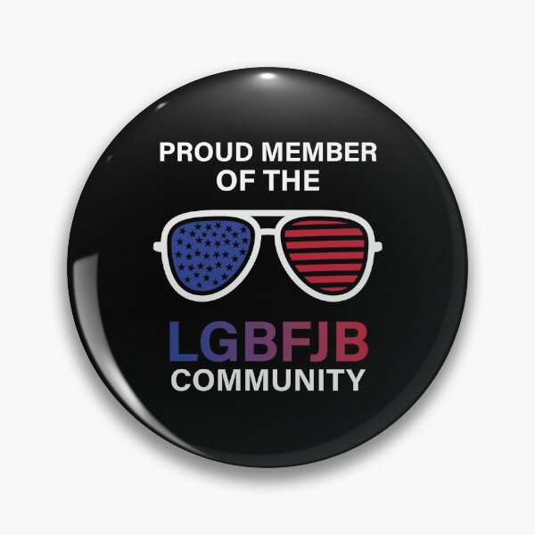 Item preview, American Flag Glasses Proud Member of the LGBFJB Community designed and sold by PIODesign.