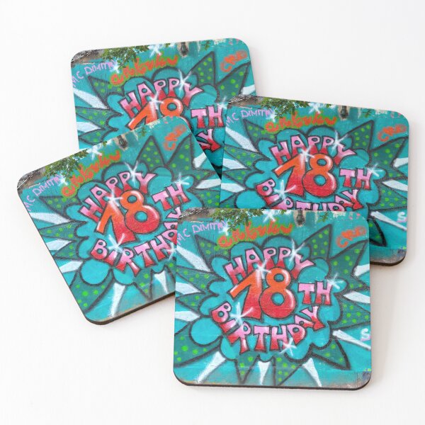 Item preview, Happy 18th Birthday designed and sold by Mythos57.