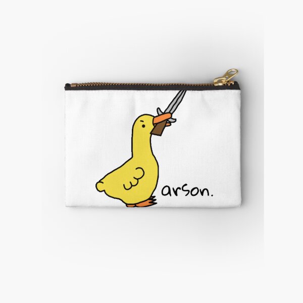 Item preview, angry arson duck  designed and sold by anxietyflower.