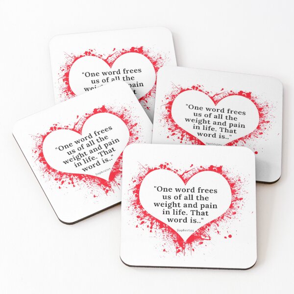 Item preview, One word frees us of all the weight and pain in life designed and sold by 3LittlePumpkins.