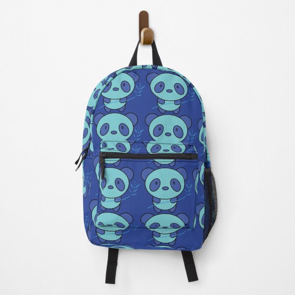 Item preview, Cute Anime Friend Blue Panda  designed and sold by Ukiyo Sumi.