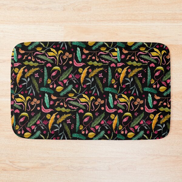 Item preview, tropical vibe leafy pattern designed and sold by DayMagicalArt.