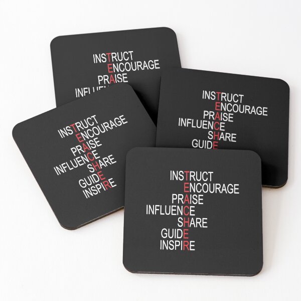 Item preview, Instruct Encourage Praise Influence Share Guide Inspire designed and sold by AuroraApparel.