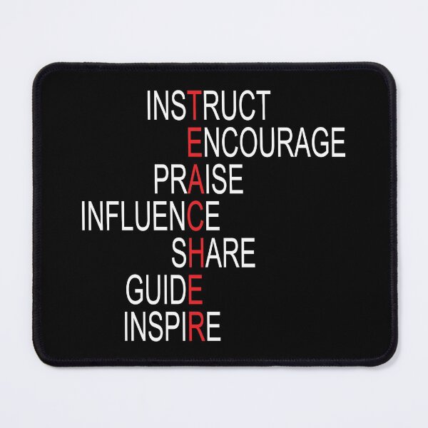 Item preview, Instruct Encourage Praise Influence Share Guide Inspire designed and sold by AuroraApparel.
