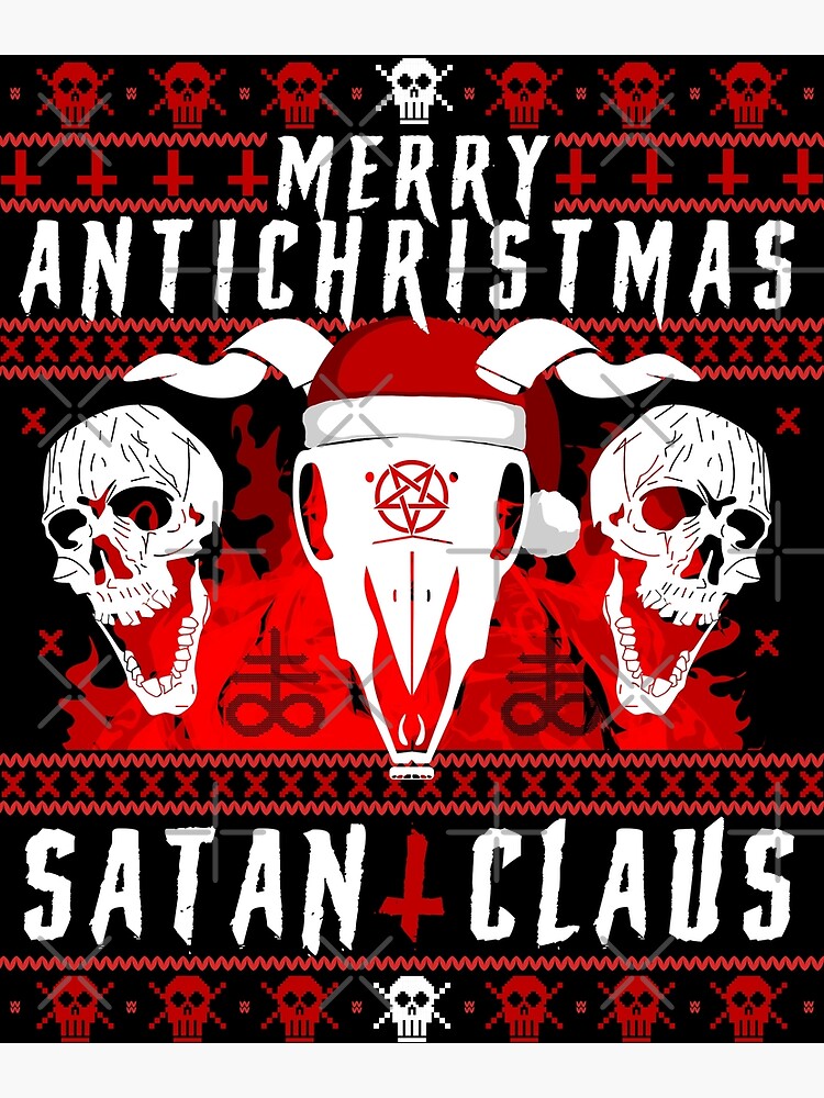 Satanic sales ugly sweater