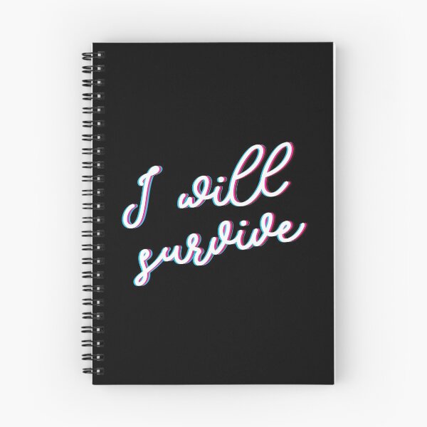 Item preview, I will survive - funky text designed and sold by knappidesign.