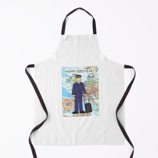 Item preview, Happy Birthday to Female Pilot designed and sold by KateTaylor.