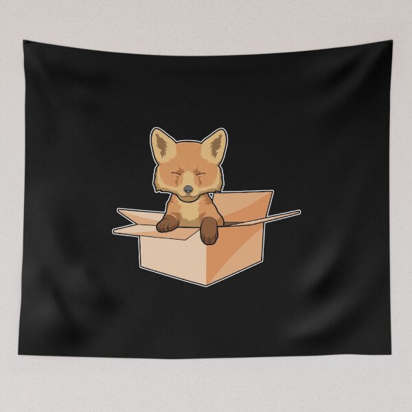 Item preview, Fox as Baby in Box designed and sold by Snabdesign84.