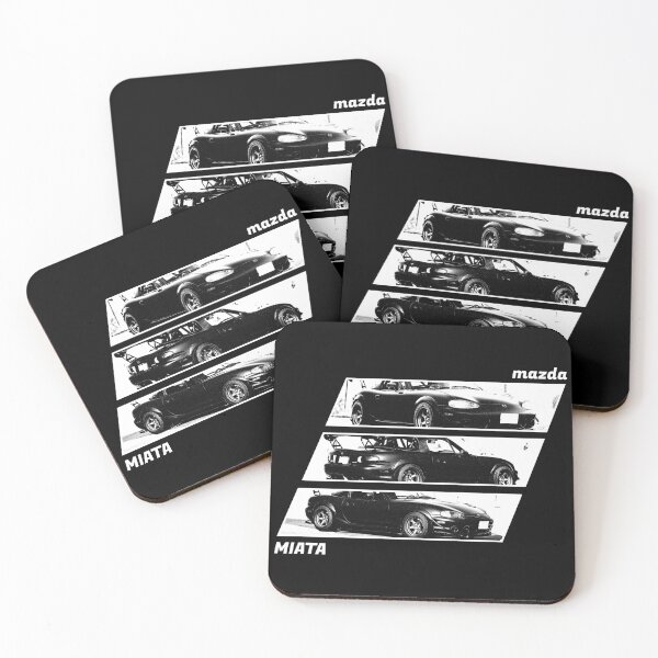 Item preview, Mazda Miata MX-5 NB Black 'N White Archive 2 (Black Version) designed and sold by Cero81.
