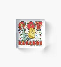GOT BACARDI - LET'S PARTY Acrylic Block