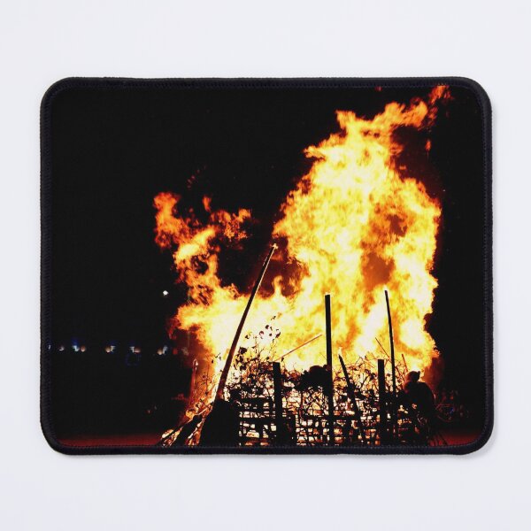 Item preview, Close up of bonfire on Weymouth beach designed and sold by Ann Biddlecombe.