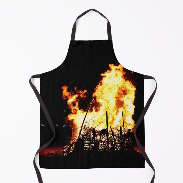 Item preview, Close up of bonfire on Weymouth beach designed and sold by Ann Biddlecombe.
