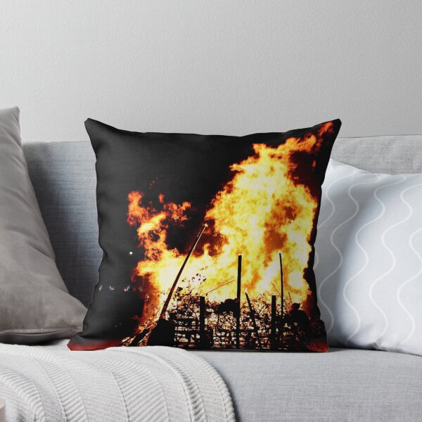 Item preview, Close up of bonfire on Weymouth beach designed and sold by Ann Biddlecombe.