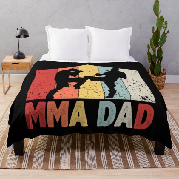 Item preview, Mma Dad T-ShirtMMA Dad Sunset Retro Mixed Martial Arts Fighter designed and sold by BroweTerra.