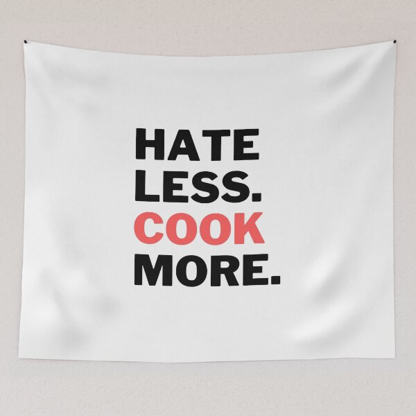 Item preview, Hate Less Cook More designed and sold by VAHPROD.